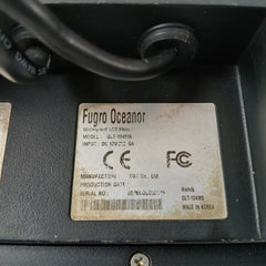 Fugro Oceanor Glt-104Ms Waterproof Lcd Monitor Dc 12V-5A