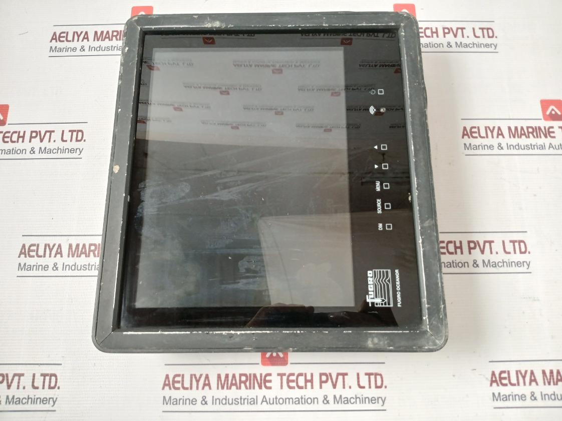 Fugro Oceanor Glt-104Ms Cctv Control Waterproof Lcd Monitor Dc12V-5A