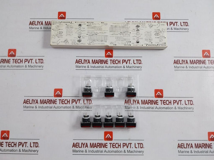 Fuji-Electric-20-24-V-Indicator-Lamp-Ah164-ztre-Lot-Of-4X-208493-8