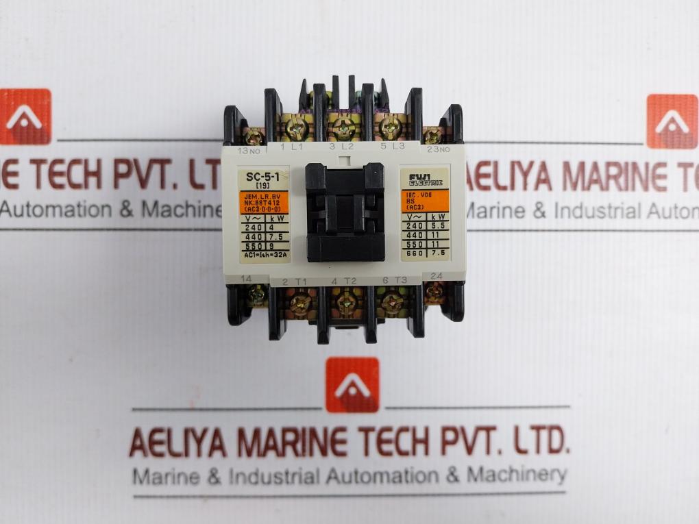 Fuji-Electric-200-240V-32A-Magnetic-Contactor-Sc-5-1-19-208481-4