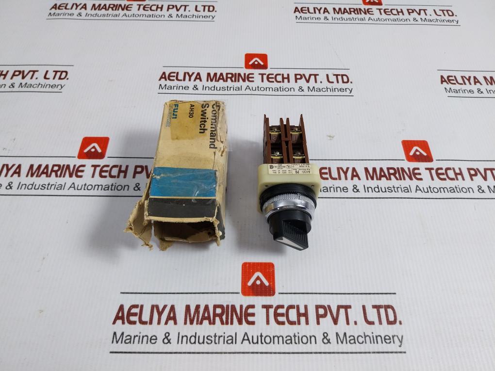 Fuji-Electric-600V-10A-41-10896-Kha-0030413-Selector-Switch-Ah30-p0B22-208490-1