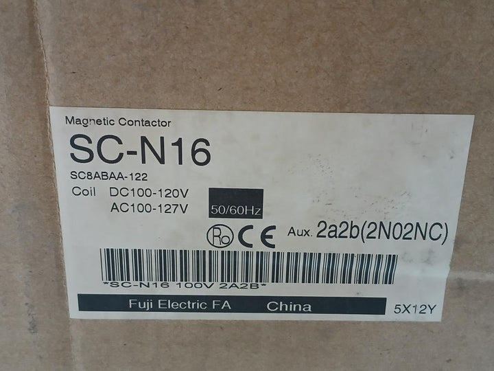 Fuji-Electric-Ac100-127V-50-60Hz-Magnetic-Contactor-Sc-n16-800-208081-2