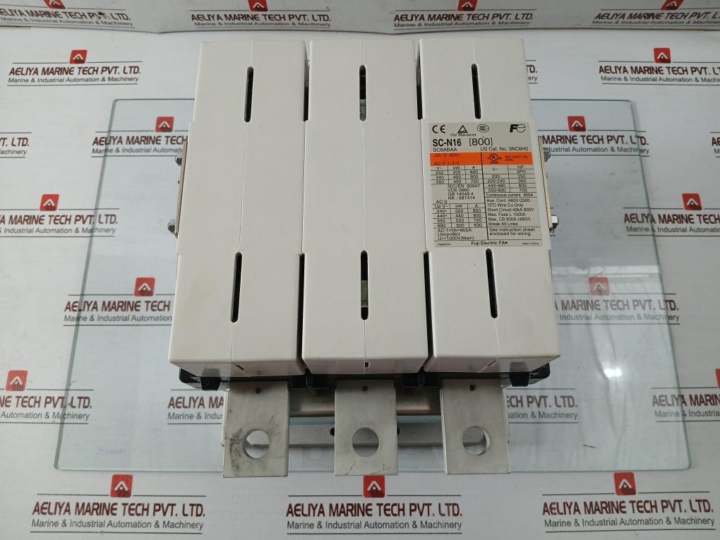 Fuji-Electric-Ac100-127V-50-60Hz-Magnetic-Contactor-Sc-n16-800-208081-4