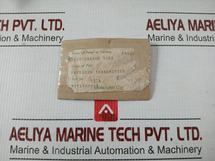Fuji Electric Gauge Pressure Transmitter 24vdc 0-10mpa Fkg304v4-Aaayy-Ae