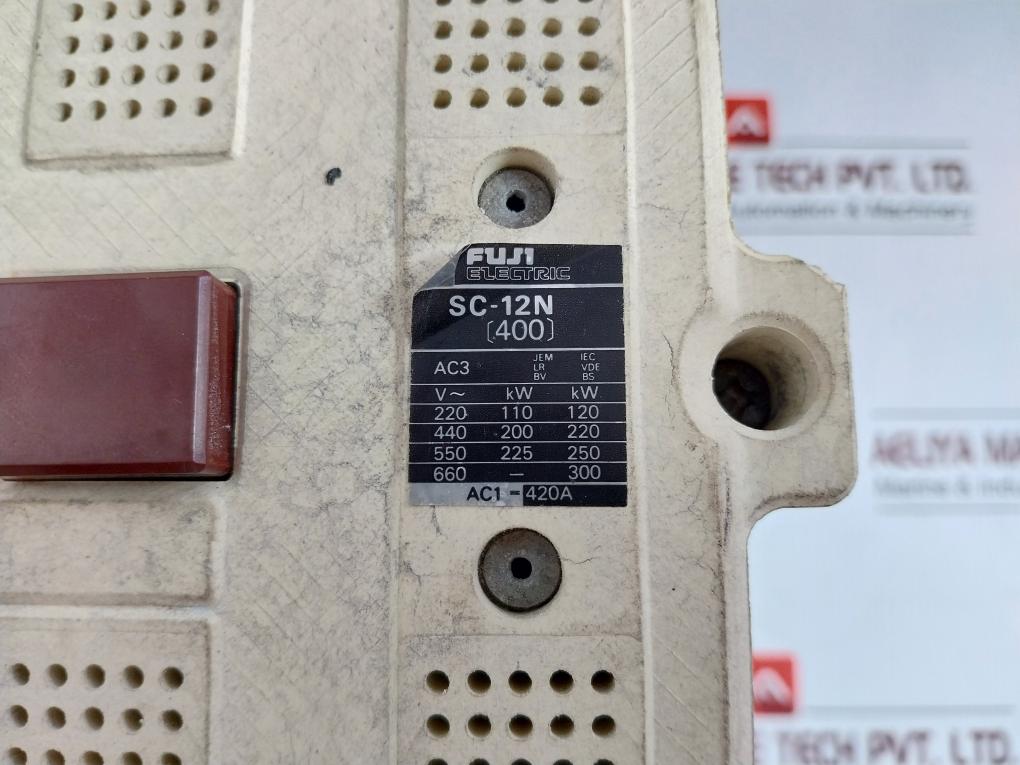 Fuji-Electric-Magnetic-Contactor-100-127v-50-60hz-Sc-12n-400-9