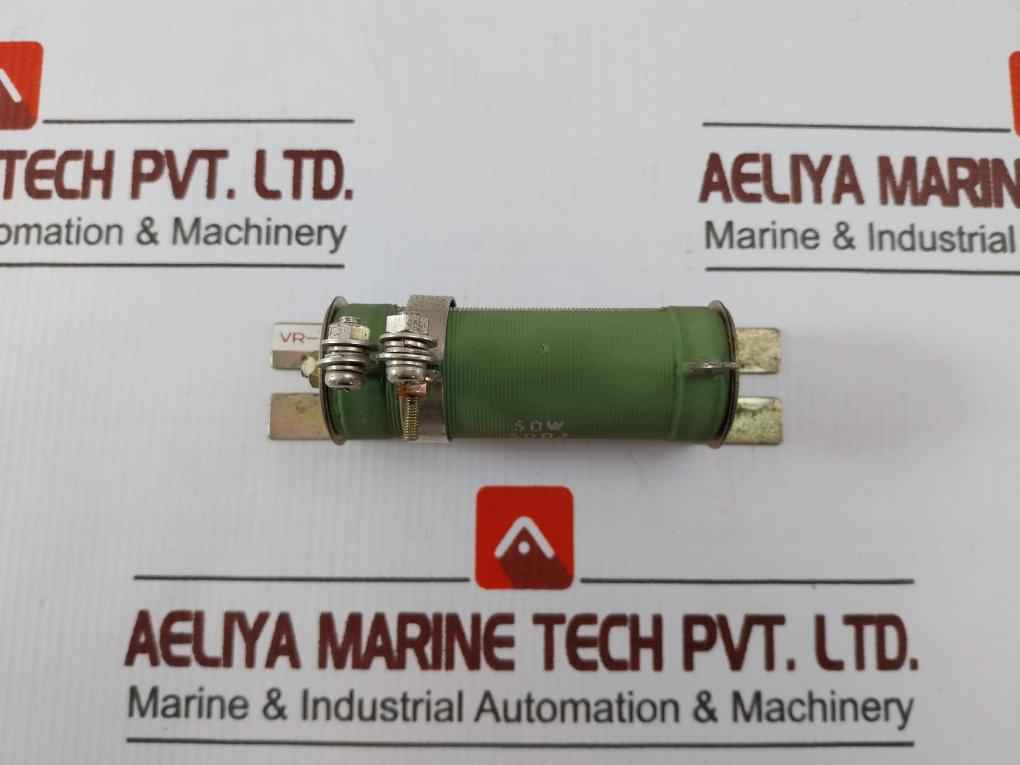 Fuji 50ΩJ Wire-wound Ceramic Resistor 50W Vr-1