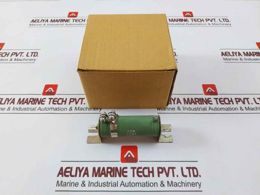 Fuji 50ΩJ Wire-wound Ceramic Resistor 50W Vr-1