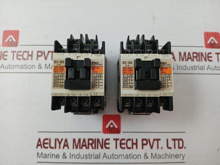 Fuji Electric 200-240V Magnetic Contactor Sc-03 [11]