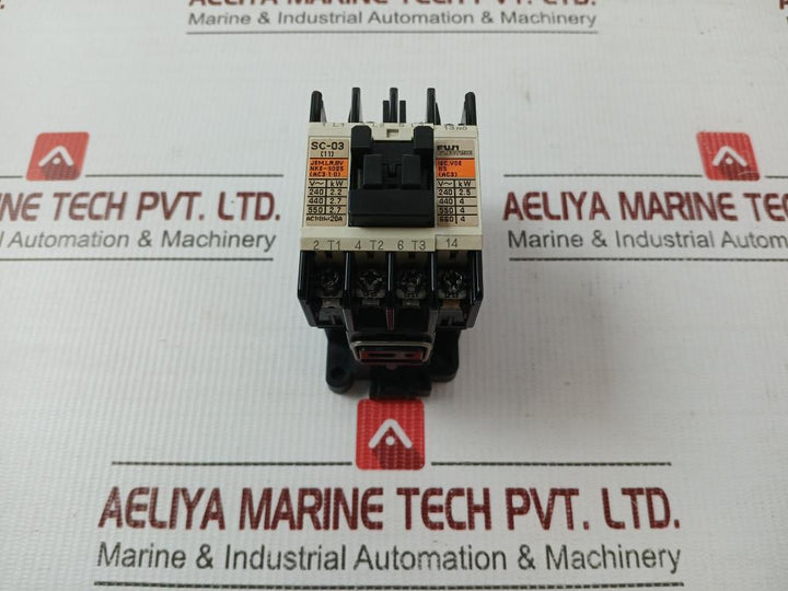 Fuji Electric 200-240V Magnetic Contactor Sc-03 [11]