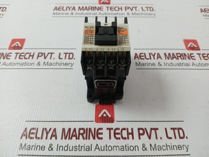 Fuji Electric 200-240V Magnetic Contactor Sc-03 [11]