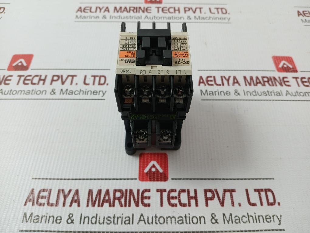 Fuji Electric 200-240V Magnetic Contactor Sc-03 [11]