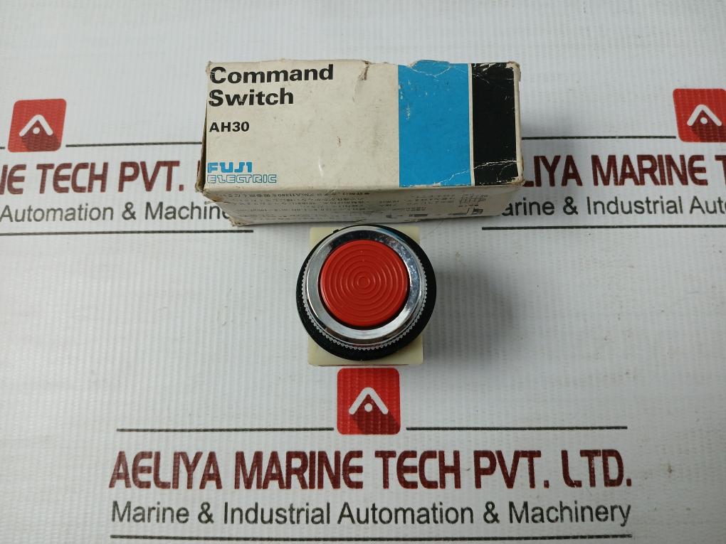 Fuji Electric 250V 6A Pushbutton Command Switch Ah30-f