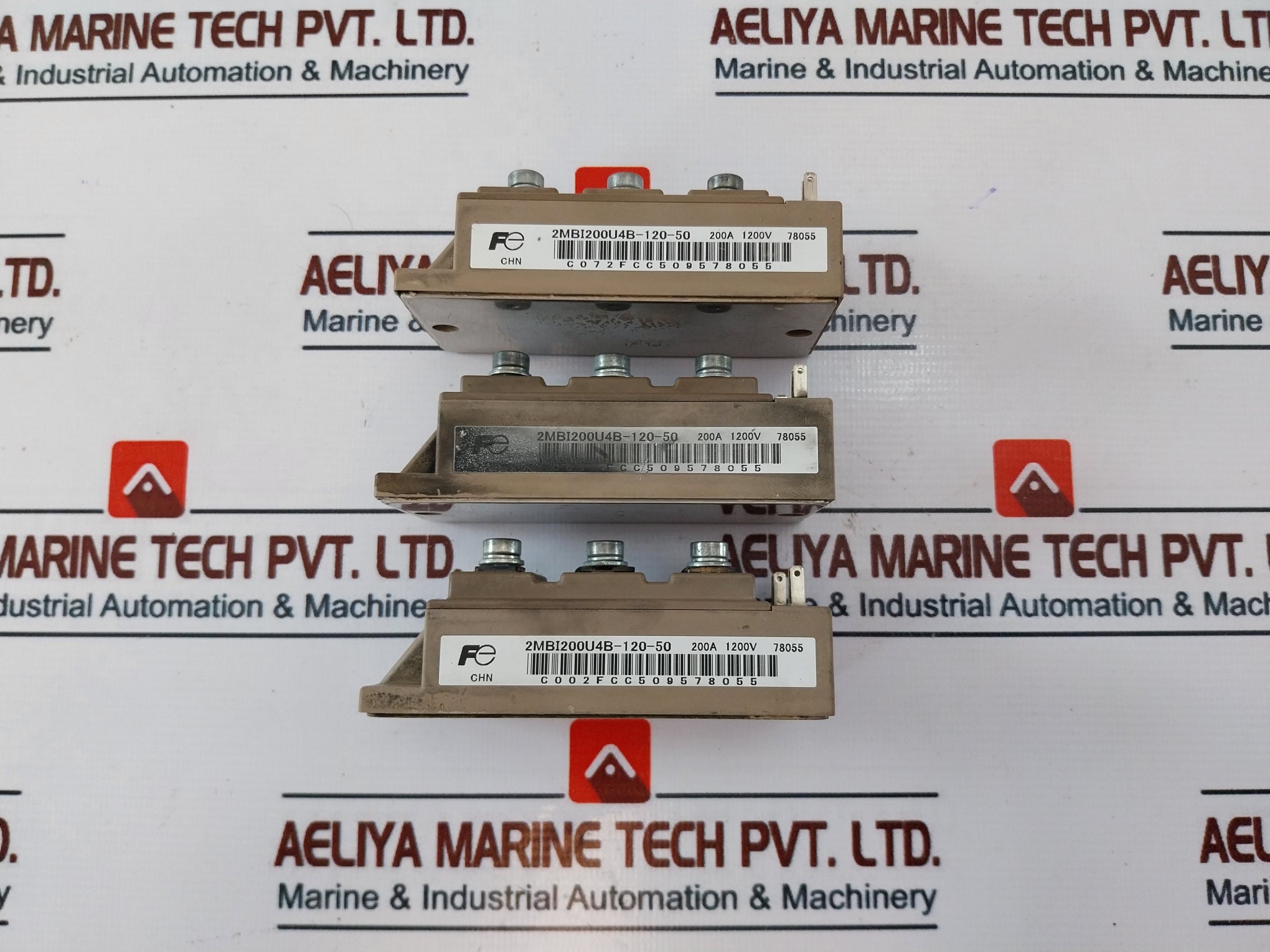 Fuji Electric 2Mbi200U4B-120-50 1200V 200A