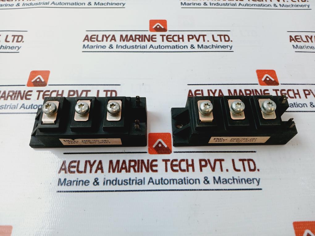 Fuji Electric 2Mbi75N-060 Igbt Module 75A 600V