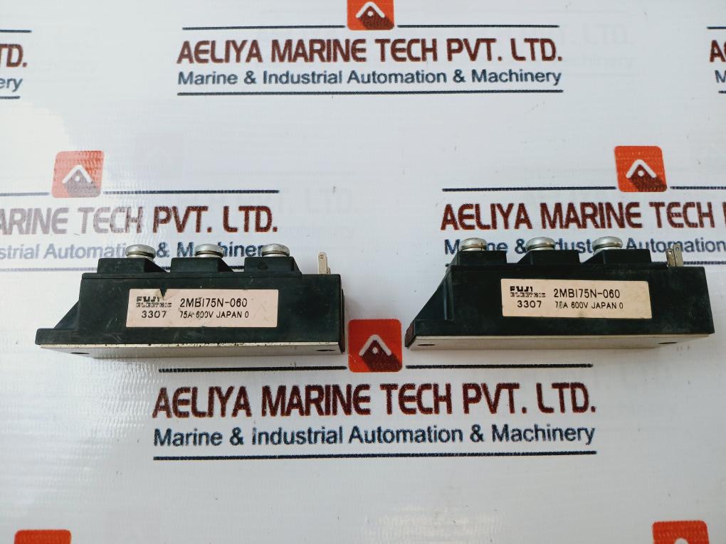Fuji Electric 2Mbi75N-060 Igbt Module 75A 600V
