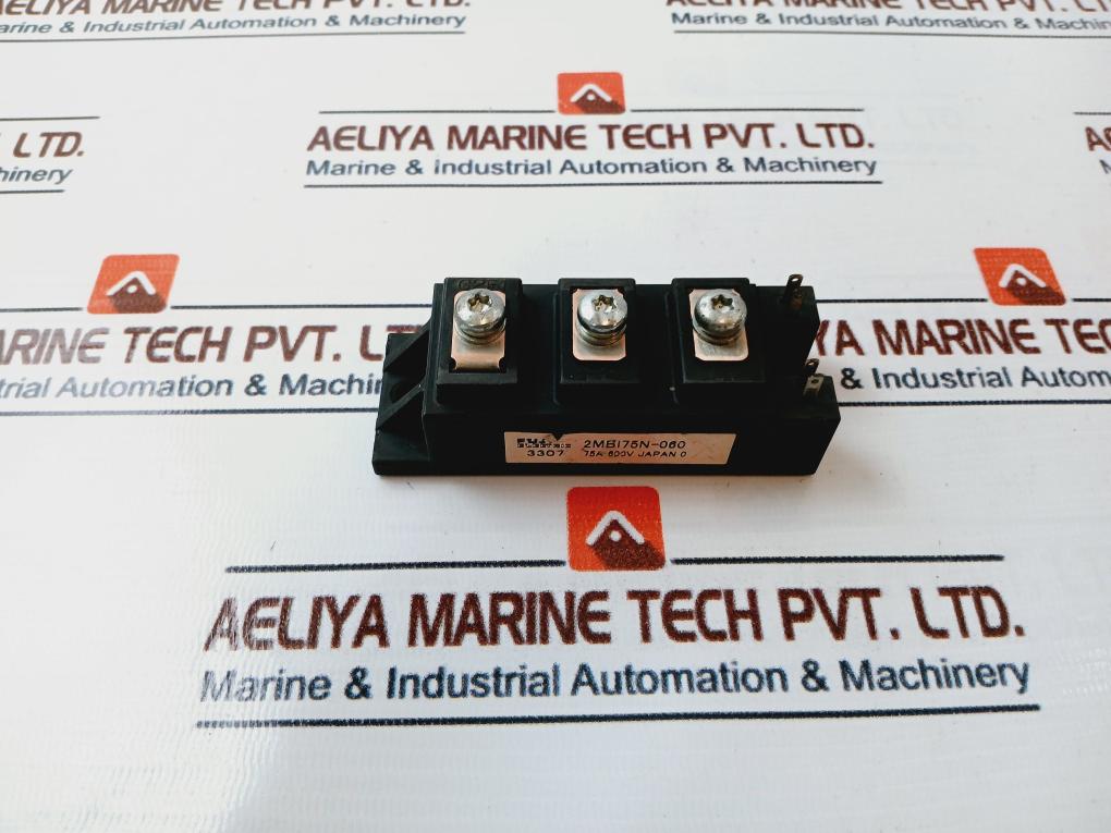 Fuji Electric 2Mbi75N-060 Igbt Module 75A 600V