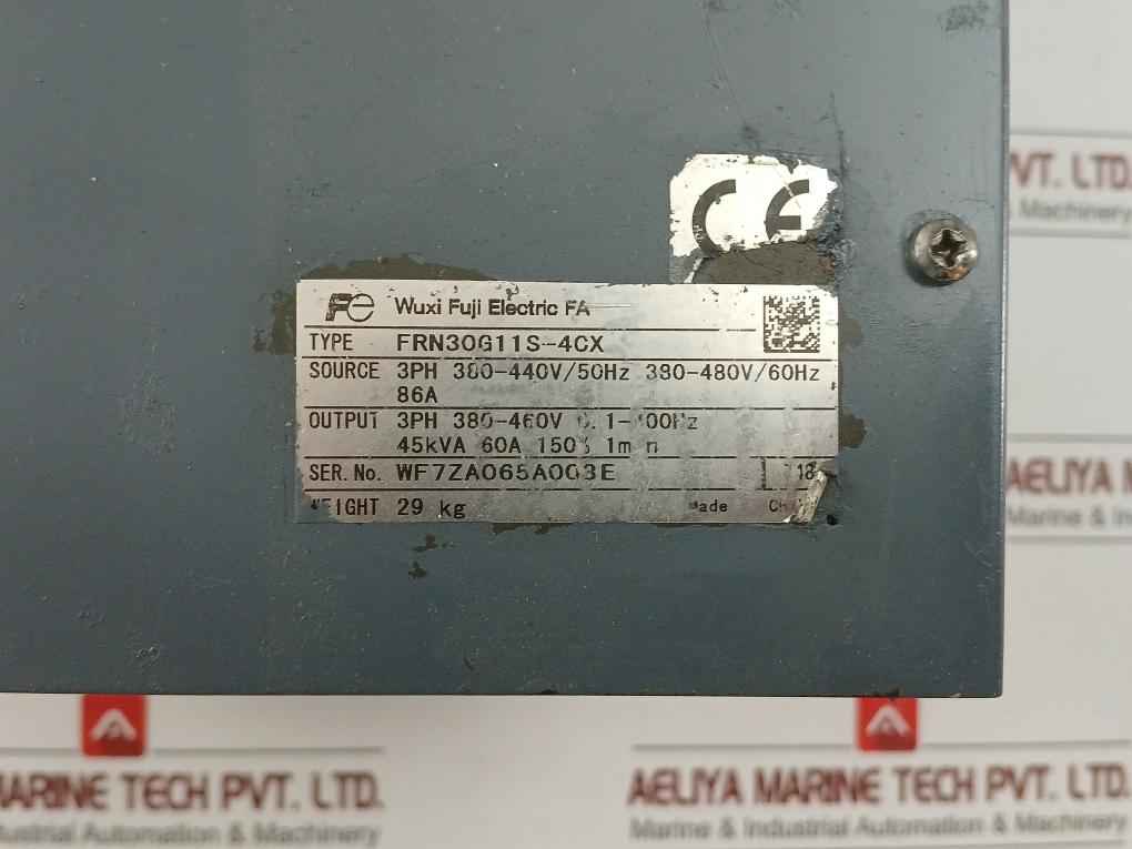 Fuji Electric 3Ph 380-460V 0.1-400Hz Inverter Ac Drive Output  Frenic 5000G11