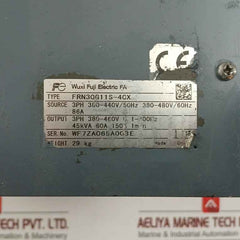 Fuji Electric 3Ph 380-460V 0.1-400Hz Inverter Ac Drive Output  Frenic 5000G11