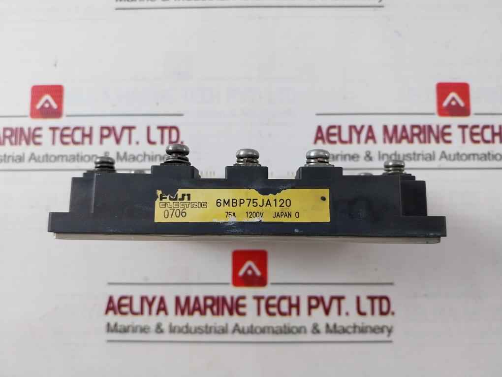 Fuji Electric 6Mbp75Ja120 Igbt Module 75A 1200V 0706