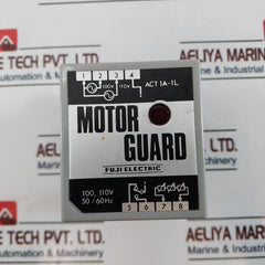 Fuji Electric Act 1a-1l Motor Guard Relay Unit 100, 110v 50/60 Hz