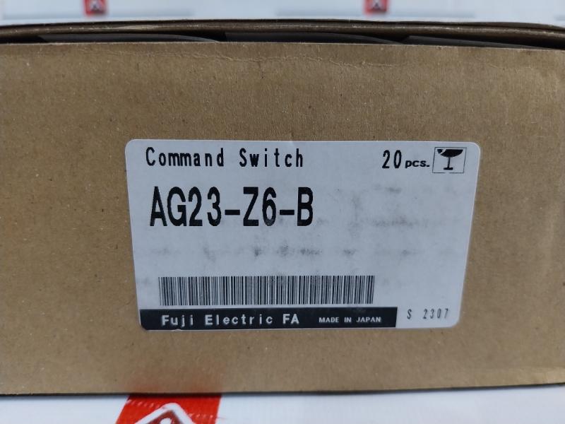 Fuji Electric Ag23-z6-b Command Switch 24V Max 12O-000-00Z 28V 1.2W