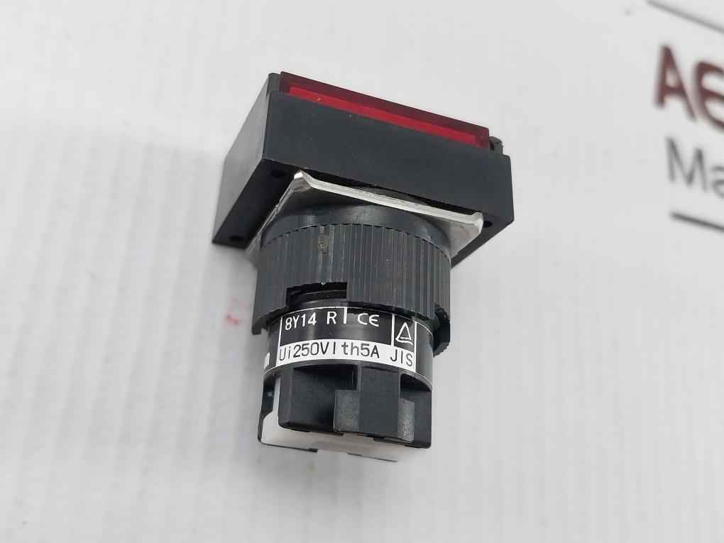 Fuji Electric Ah16p-tgf Pushbutton Switch 250v 5a Jis