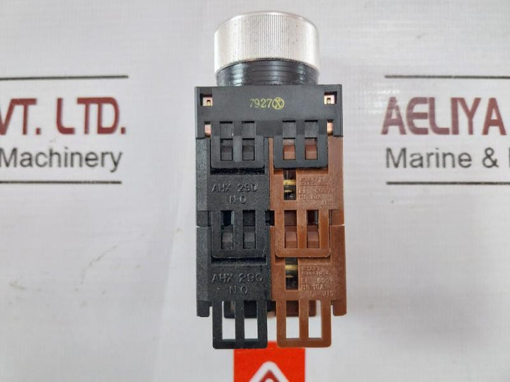 Fuji Electric Ah22-f Command Switch 250V 6A H.D.600Vac Max 41-10420