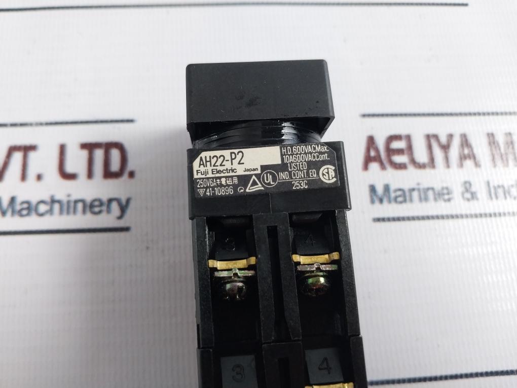 Fuji Electric Ah22-p2 Command Switch 41-10896