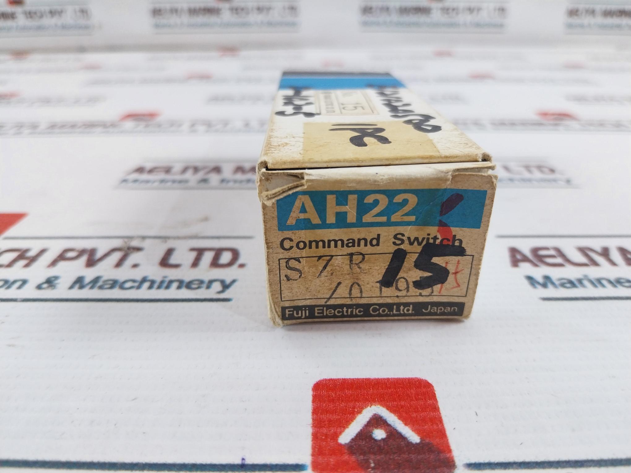 Fuji Electric Ah22-sz Command Switch Szr 0195