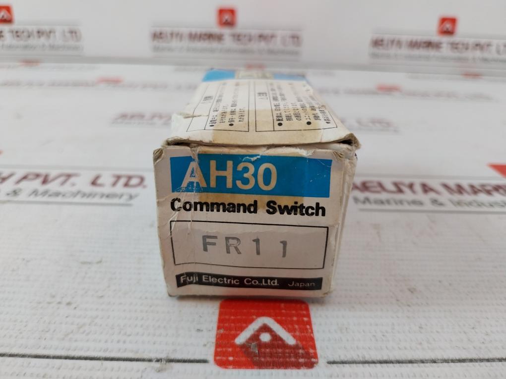 Fuji Electric Ah30-f Push Button Command Switch Ahx 290 600V 10A 250V 6A