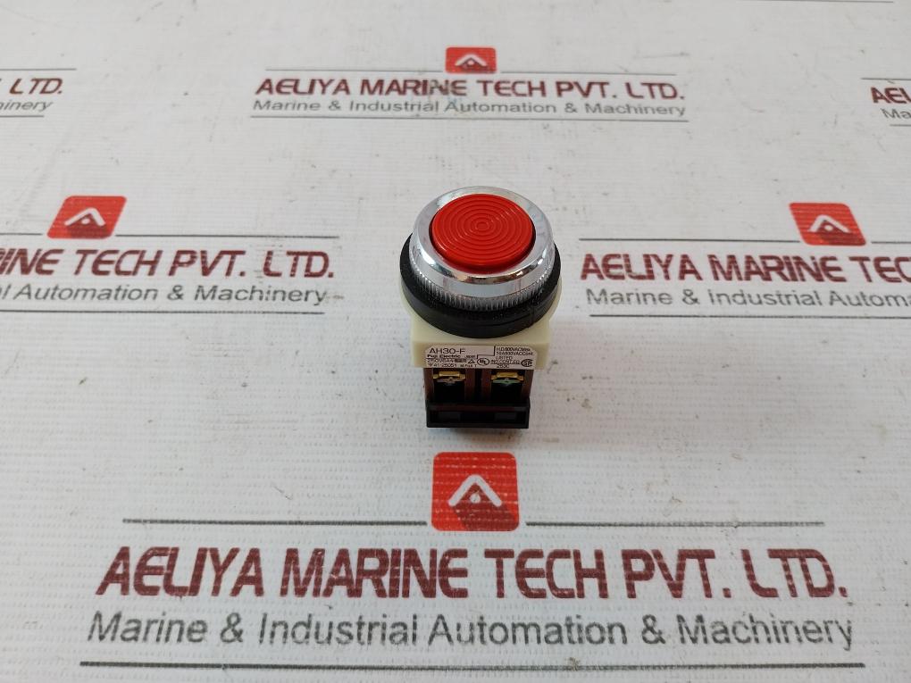 Fuji Electric Ah30-f Push Button Command Switch Ahx 290 600V 10A 250V 6A