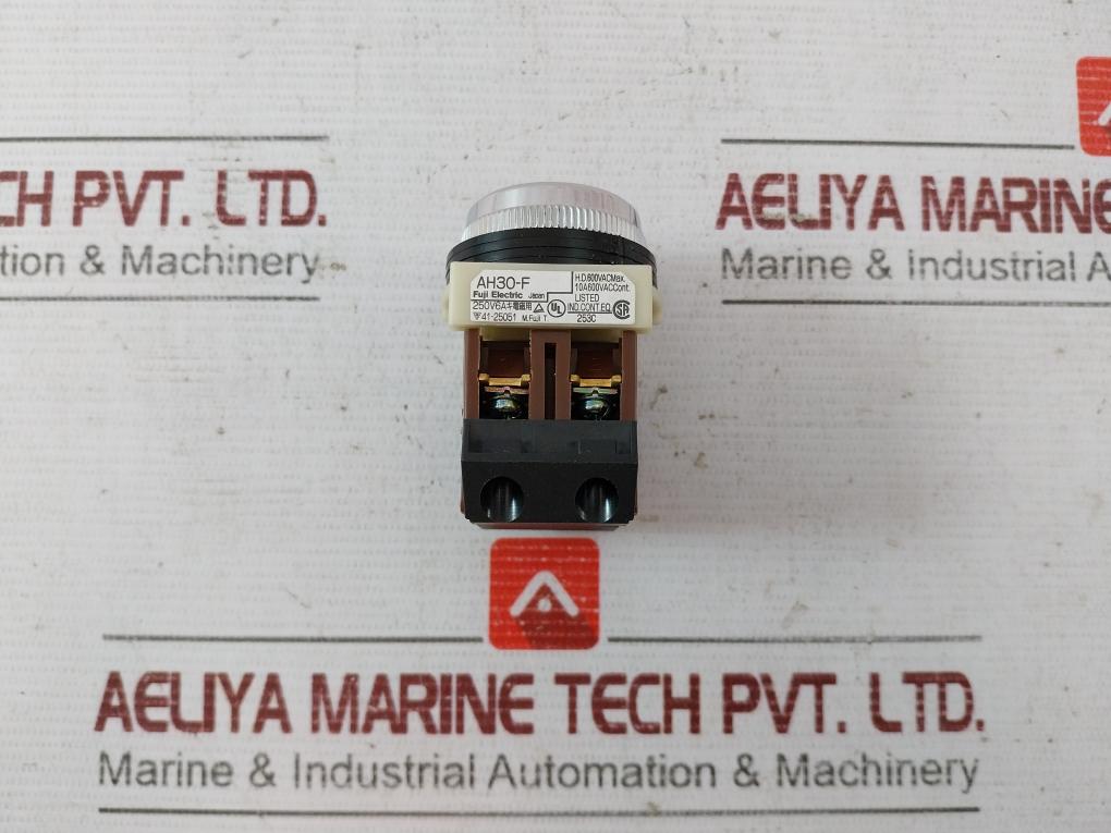 Fuji Electric Ah30-f Push Button Command Switch Ahx 290 600V 10A 250V 6A