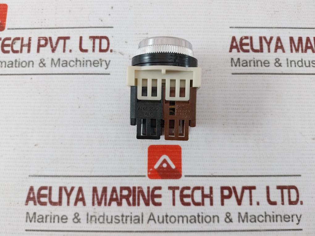 Fuji Electric Ah30-f Pushbutton Switch 250V 6A 10A 600Vac