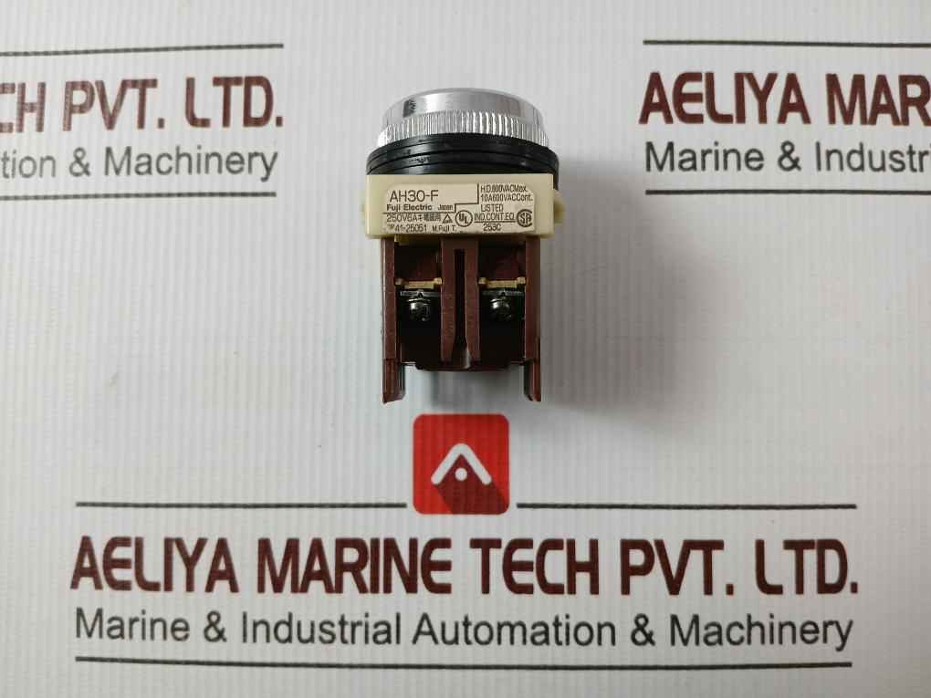 Fuji Electric Ah30-f Pushbutton Switch 250V 6A Ahx 291 N.C.