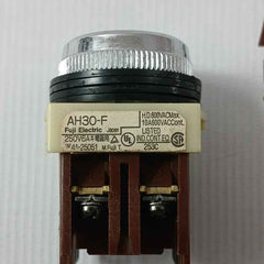 Fuji Electric Ah30-f Pushbutton Switch 250V 6A Ahx 291 N.C.