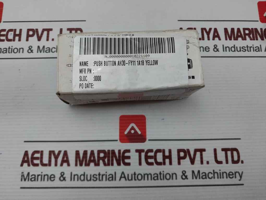 Fuji Electric Ah30-fy11 Push Button Switch