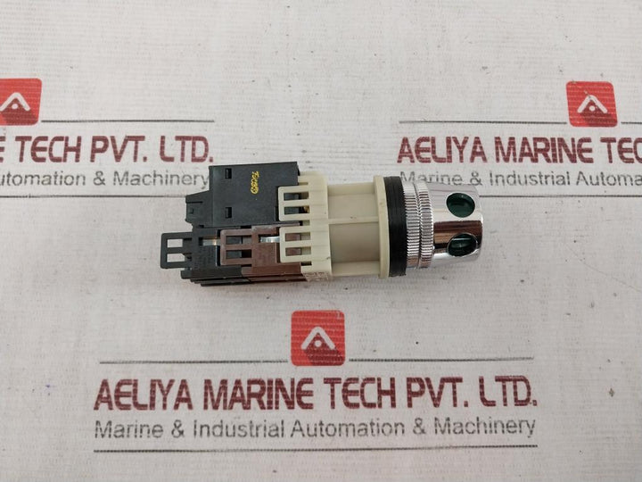 Fuji Electric Ah30-l2 Green Push Button Command Switch 200-220V 50-60Hz