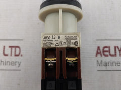 Fuji Electric Ah30-l2 Green Push Button Command Switch 200-220V 50-60Hz