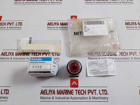 Fuji Electric Ah30-zmre Indicator Lamp Red