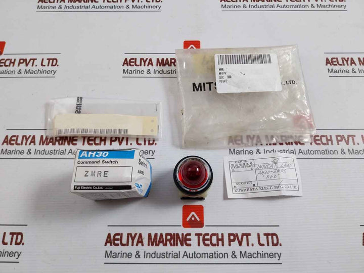 Fuji Electric Ah30-zmre Indicator Lamp Red