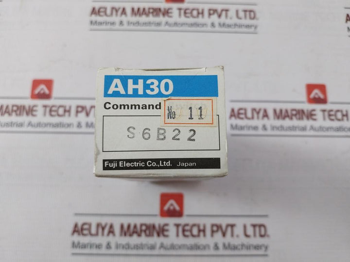 Fuji Electric Ah30 Push Button Command Switch S6B22 10A 600Vac 253C