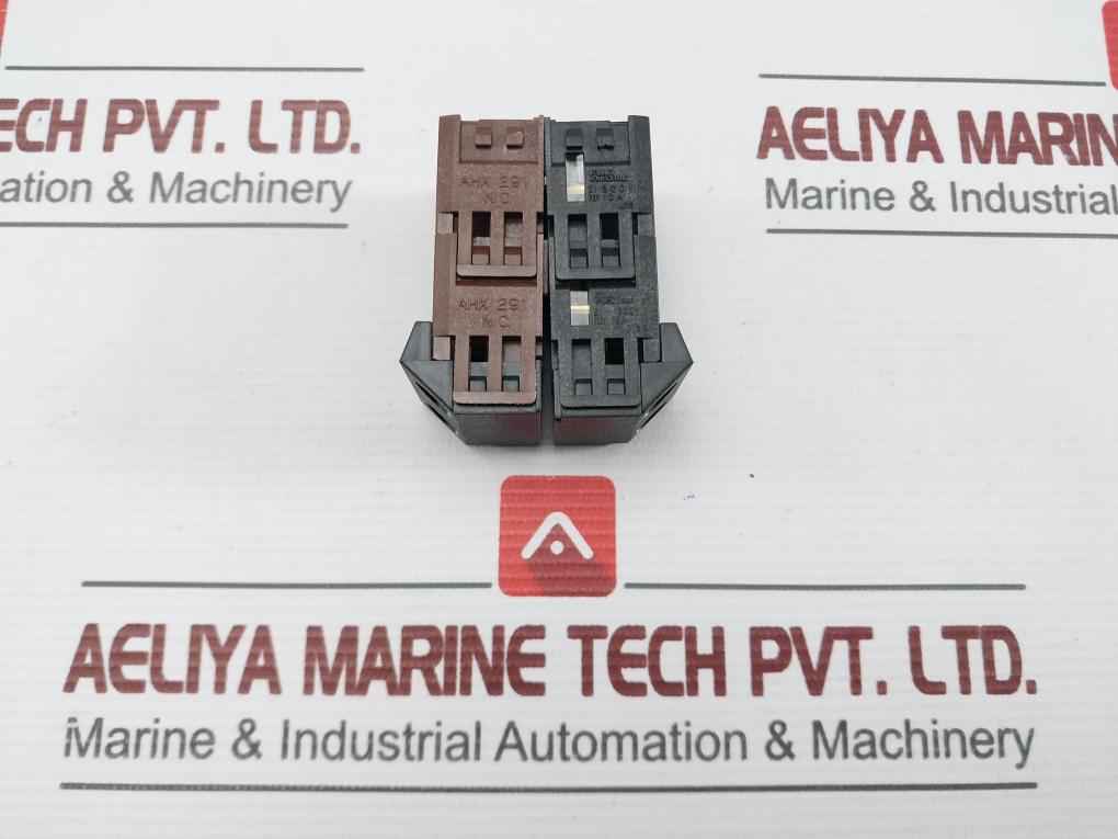 Fuji Electric Ahx 291 Contact Block W/ Terminal Cover