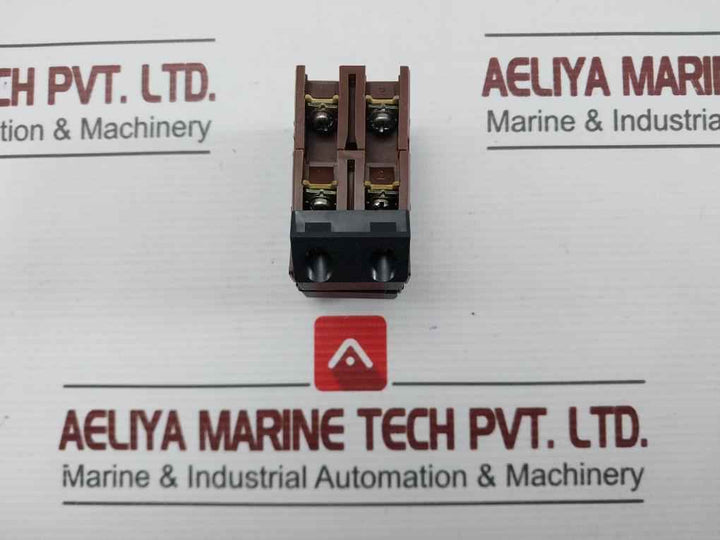 Fuji Electric Ahx 291 Contact Block W/ Terminal Cover