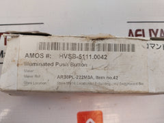 Fuji Electric Ar30Pl-2 Illuminated Push Button 200-220V 50-60Hz