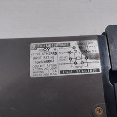 Fuji Electric Atm2Pad Motor Timer 110V 50/60Hz Atx1Ps