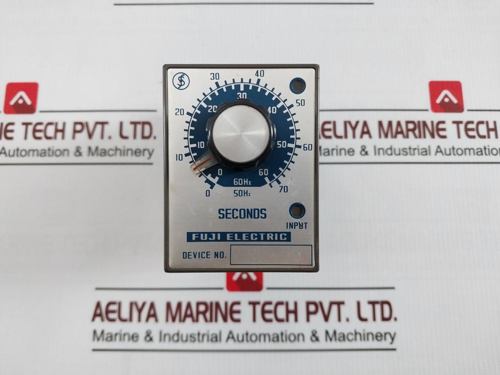 Fuji Electric Atm2Pad Motor Timer 110V 50/60Hz Ac 220V 5A 0.5A 0-70 Sec 50Hz