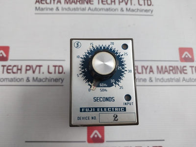 Fuji Electric Atm2Pad Motor Timer Input Rating 110V 50/60Hz 0.5A