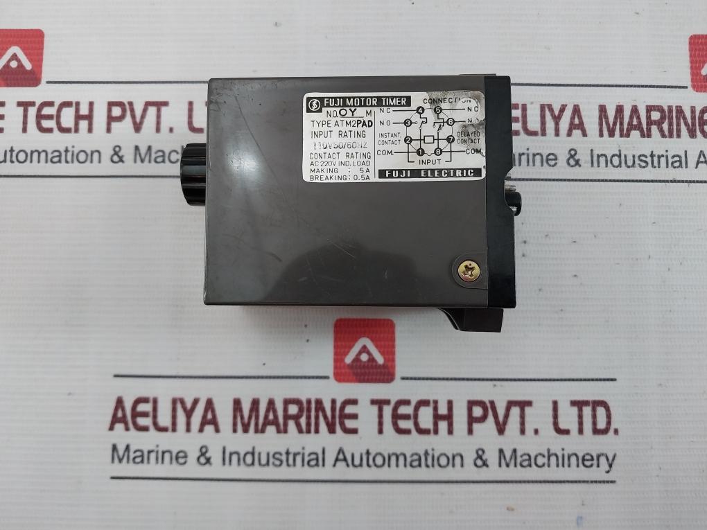 Fuji Electric Atm2Pad Motor Timer Module 110V Ac 50/60Hz