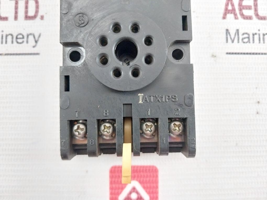 Fuji Electric Atm2Pad Motor Timer Module With Base 110V 50/60Hz 5A