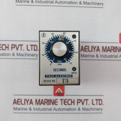 Fuji Electric Atm2Pad Motor Timer With Base 0-60Sec 110V 50/60Hz